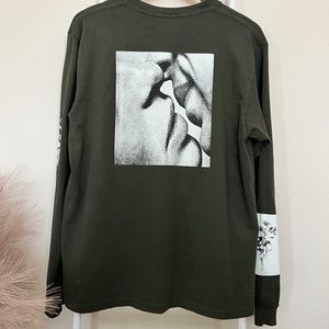 Obey Giant Sweatshirt Graphic Print Long Sleeve M